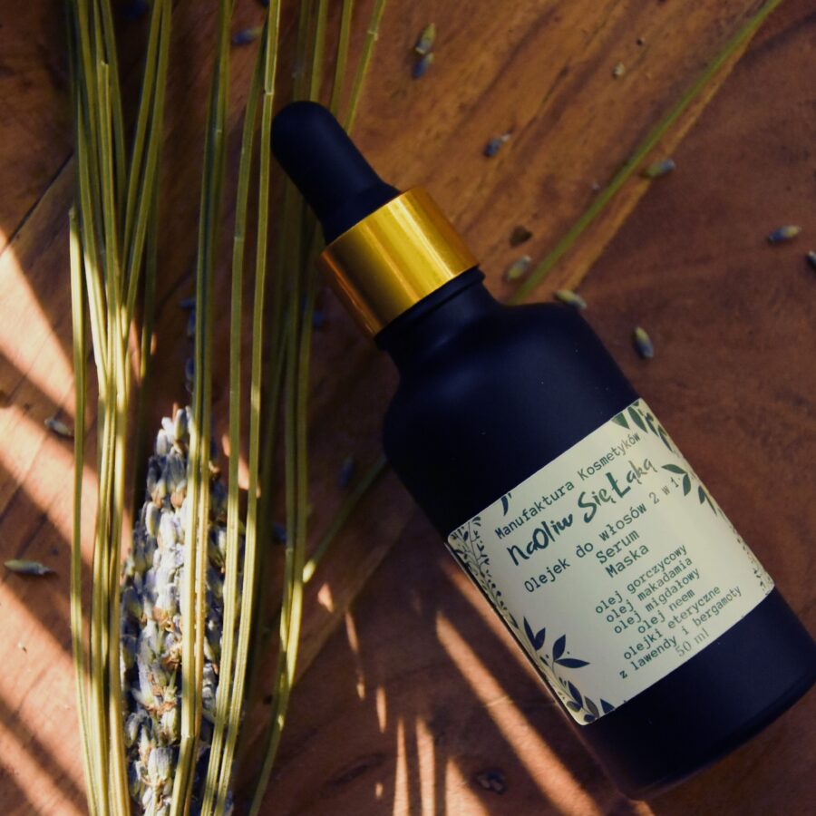 Olejek do włosów 2 w 1 – serum i maska