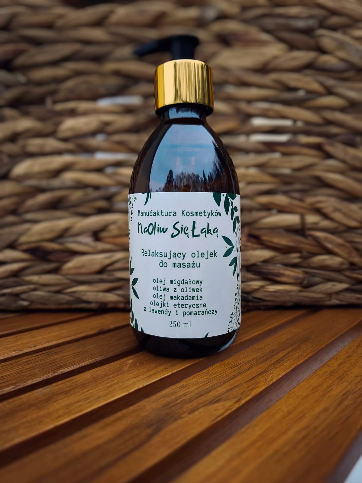 Relaksujący olejek do masażu lawendowo-pomarańczowy