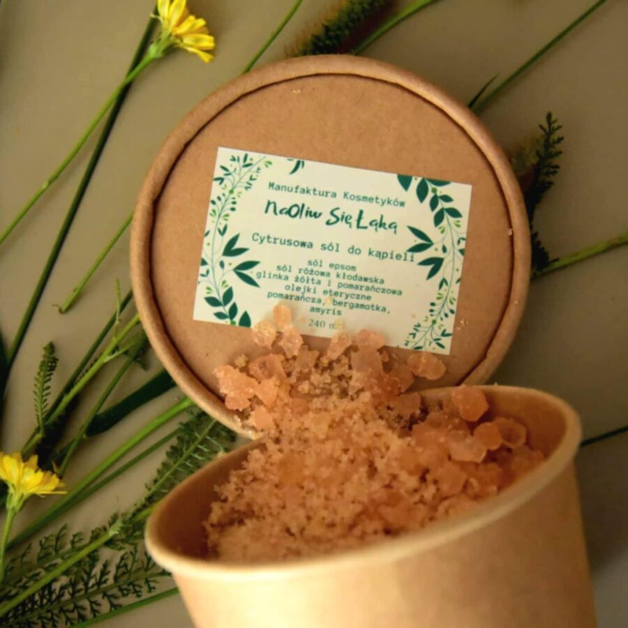 Cytrusowa sól do kąpieli