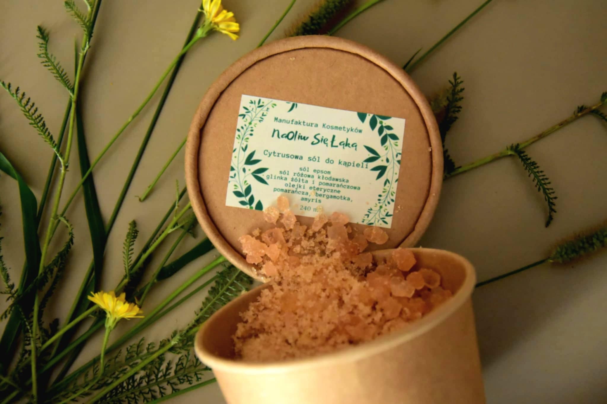 Cytrusowa sól do kąpieli