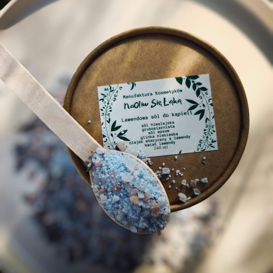 Lawendowa sól do kąpieli